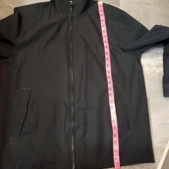 Rainforest Men's Black Jacket. Waterproof. Windproof. Men Size M. - Picture 13 of 14